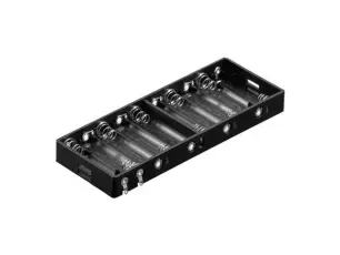 Battery holder 10x AA solder tag @ electrokit