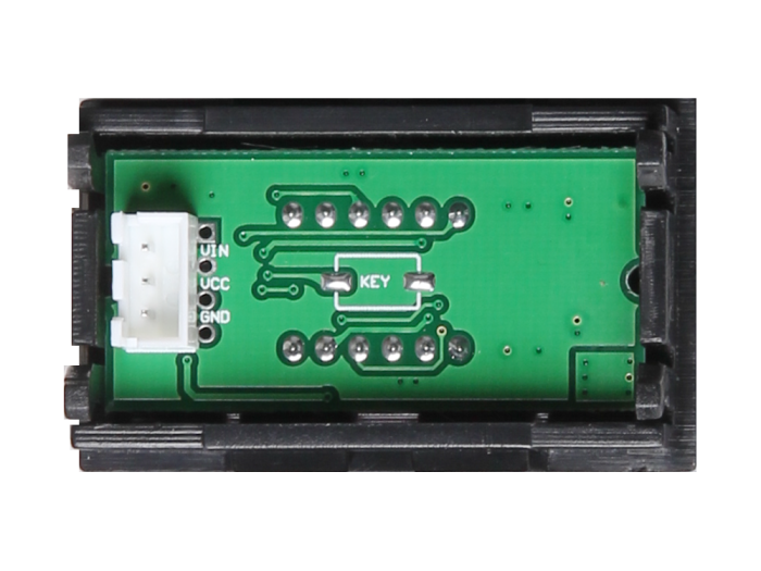 Panelinstrument 0-33VDC 4-siffror LED @ electrokit (2 av 2)