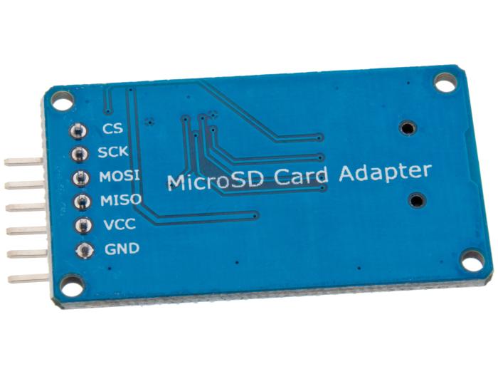 MicroSD-läsare 5V @ electrokit (2 av 3)