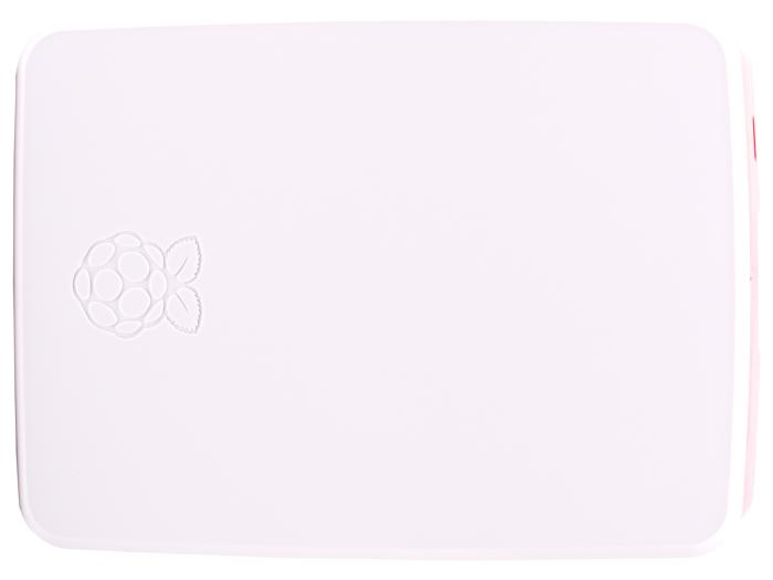 Raspberry Pi 4 inbyggnadslåda röd/vit @ electrokit (4 av 4)