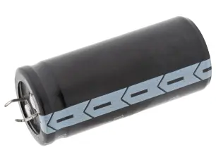 Elektrolytkondensator 330uF 400V 105C &oslash;25x45mm snap-in 3000h @ electrokit