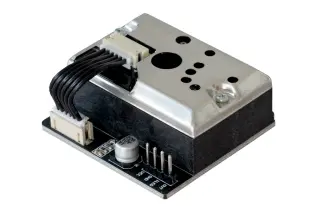Optisk damm- & partikelsensor 0.8 um @ electrokit