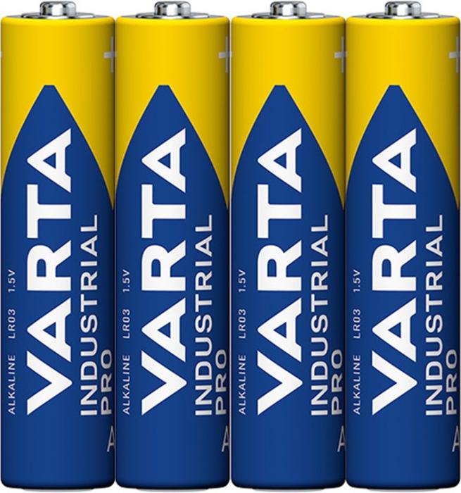 AAA / LR03 alkaline battery Varta 4-pack @ electrokit (1 of 1)