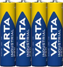 AAA / LR03 alkaliska batterier Varta 4-pack @ electrokit