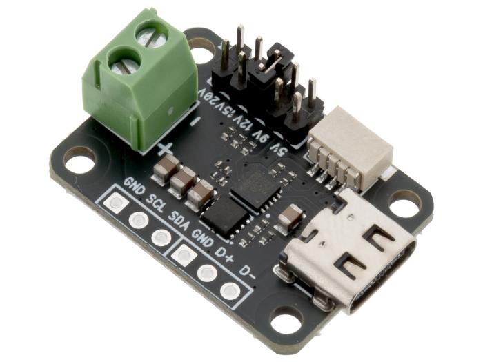 Power Delivery board USB-C 5-20V @ electrokit (3 of 4)