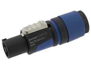 Power twist hona 3-pol 16A 250VAC blå @ electrokit
