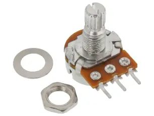 Pot 1kohm lin P160K - l&aring;gt signalbrus @ electrokit