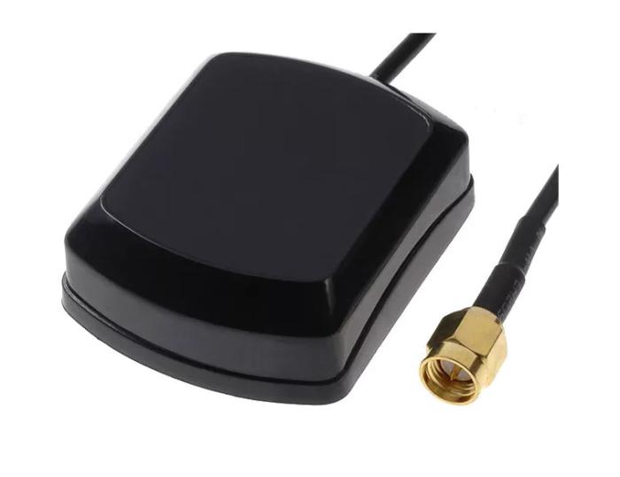 GNSS / GPS-antenn L1 magnetfäste SMA @ electrokit (1 av 1)
