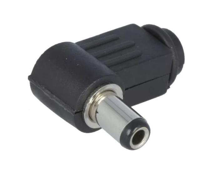 DC-kontakt 2.5x5.5x9.5mm vinklad @ electrokit (1 av 1)