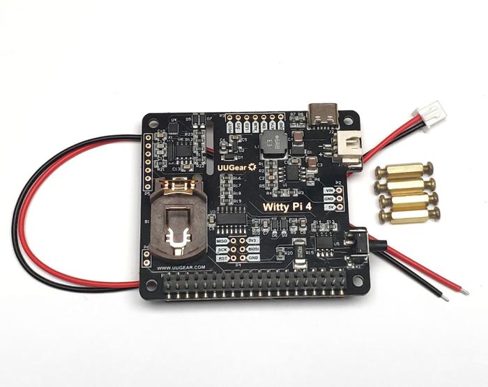 Witty Pi 4 RTC och strömhantering för Raspberry Pi @ electrokit (4 av 10)