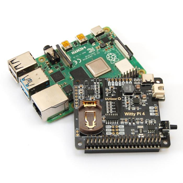 Witty Pi 4 RTC och strömhantering för Raspberry Pi @ electrokit (5 av 10)