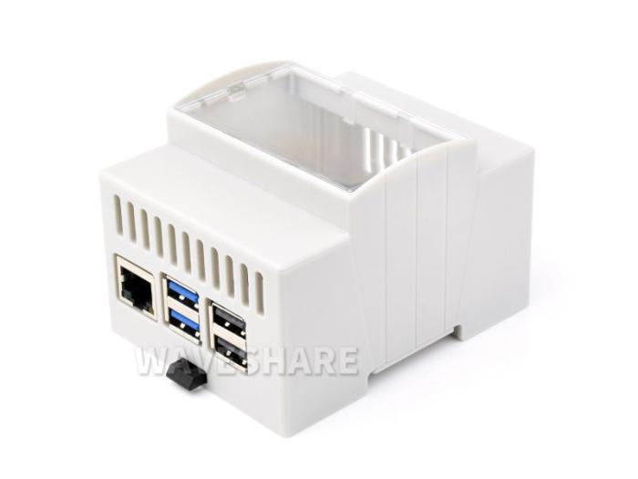 Inbyggnadslåda för Raspberry Pi 5 DIN-skena @ electrokit (5 av 7)