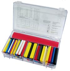 Krympslangset blandade färger med 87 st @ electrokit