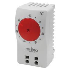 Termostat NC DIN-montering 250VAC 10A @ electrokit