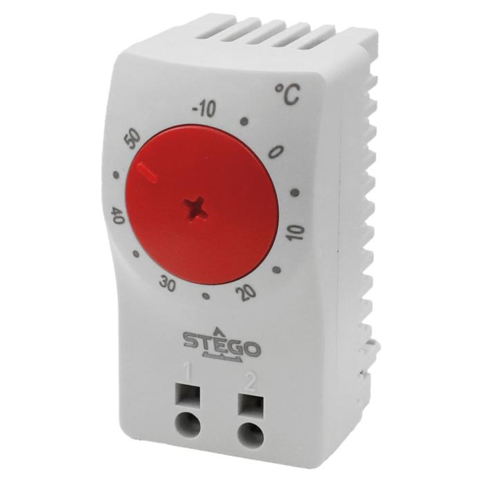 Termostat NC DIN-montering 250VAC 10A @ electrokit (1 av 1)