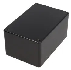 Apparatlåda 120x80x55mm 1591TSBK svart @ electrokit