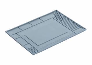 L&ouml;dmatta ESD silikon v&auml;rmet&aring;lig 21x30cm @ electrokit