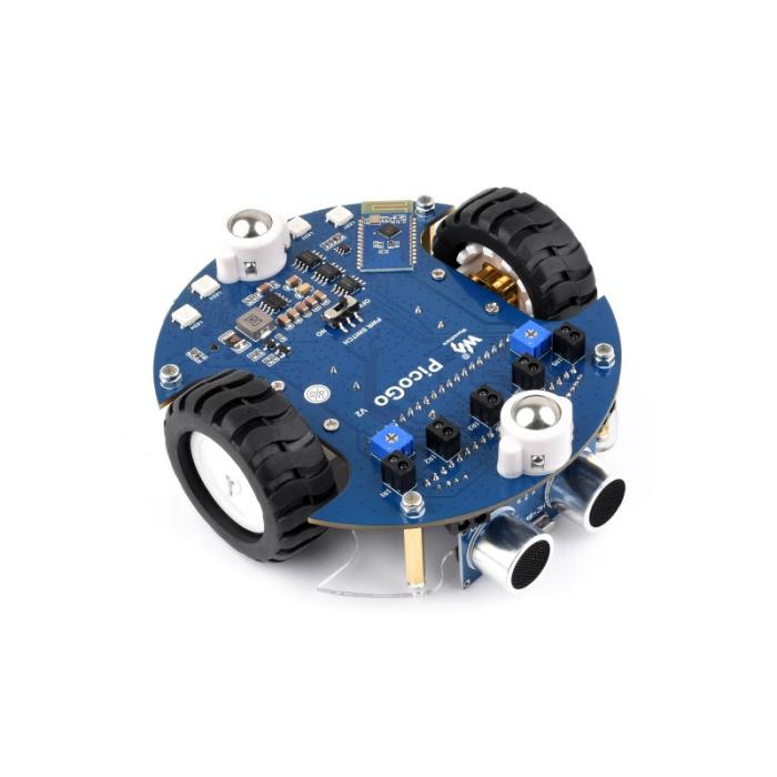 Pico2Go robot car kit - Inkl RP2350 4MB @ electrokit (2 av 13)