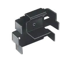 Heatsink TO-220 20.5x25x7mm 25K/W black @ electrokit