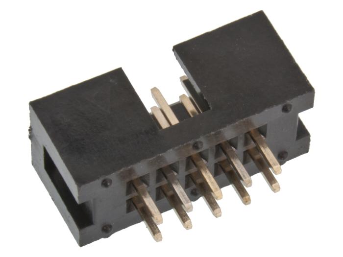 IDC box header PCB 10-p 2.54mm @ electrokit (2 of 2)