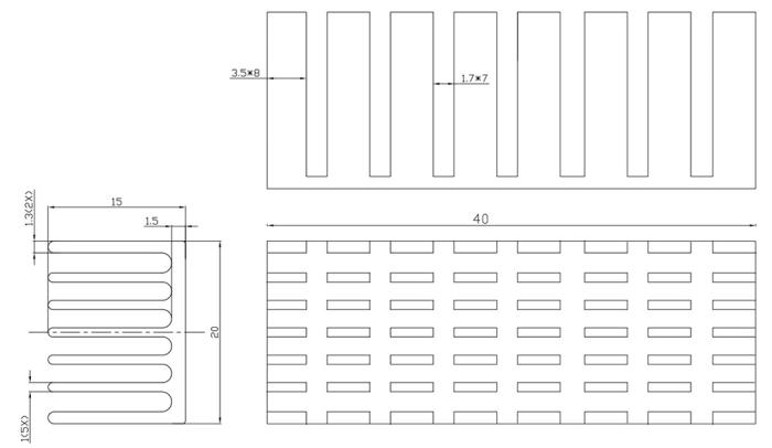 Heatsink 20x15x40mm 10.5K/W @ electrokit (3 of 3)