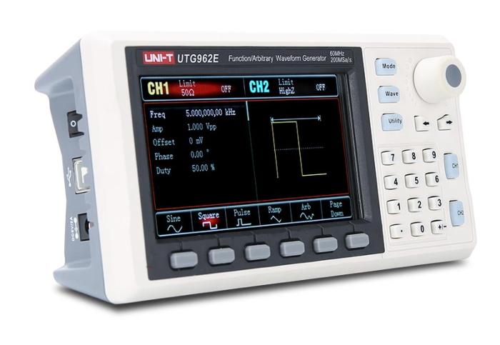 Function generator 60MHz 2-ch UNI-T UTG962E @ electrokit (4 of 4)