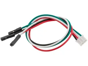 Adapterkabel 4-pol JST-PH till 4x dupont hona 200mm @ electrokit