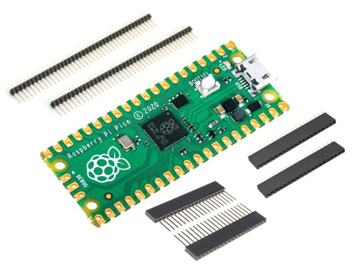 Raspberry Pi Pico with headers (unsoldered) @ electrokit (1 av 1)