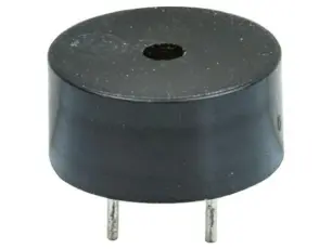 Passiv piezosummer 80dB 4kHz PCB &oslash;12.5mm @ electrokit