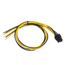 Cable PCIe 6-pin to open-end 0.45m @ electrokit