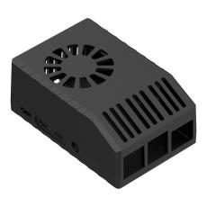 Inbyggnadsl&aring;da f&ouml;r Raspberry Pi 4 ABS @ electrokit