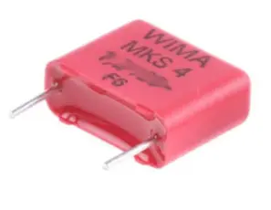MKS4 1&micro;F 63V 10mm @ electrokit