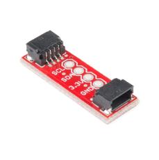 Adapter QWIIC för kopplingsdäck 2.54mm @ electrokit