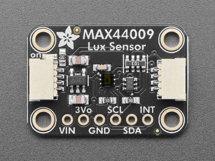 Lux- ljussensor med brett intervall I2C MAX44009 - Qwiic @ electrokit (5 av 7)