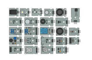 Sensor kit - 24 modules @ electrokit