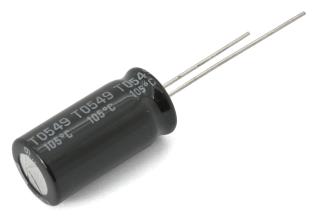 Elektrolytkondensator 10uF 400V 105C &oslash;10x20mm 3000h @ electrokit