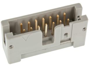 IDC male cable 14 pin 2.54mm @ electrokit