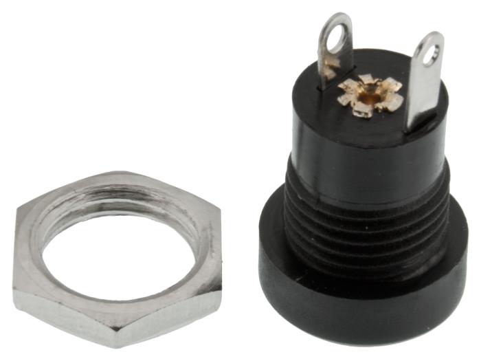 DC jack 2.1x5.5x9.5mm chassis @ electrokit (2 of 2)