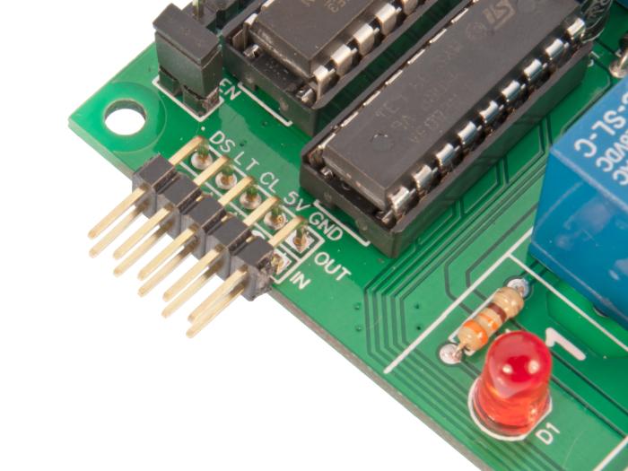 8x Serial Relay Board - soldering kit @ electrokit (5 of 6)