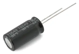 Electrolytic capacitor 10uF 400V 105C &oslash;10x20mm 3000h @ electrokit