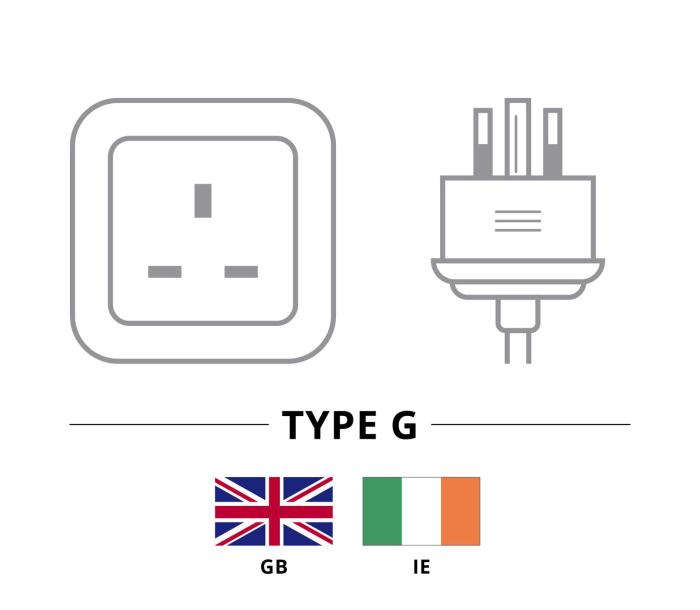 Reseadapter Europe to UK jordad @ electrokit (2 av 2)