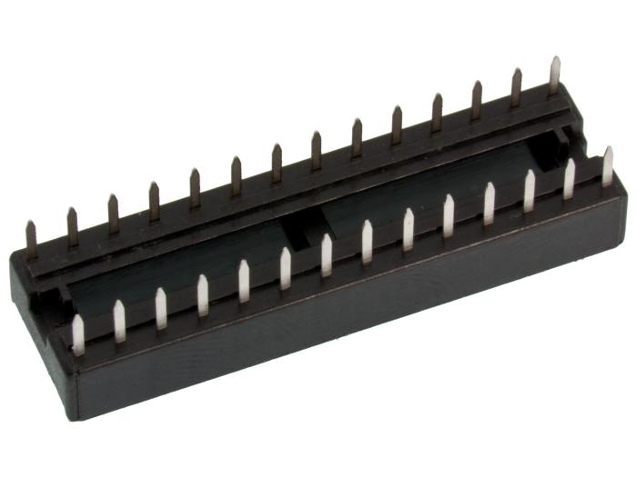 DIL socket 28-pin 0.3