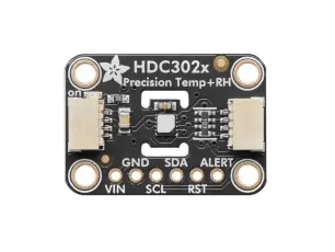 HDC3022 Temperatur- och luftfuktighetssensor monterad på kort @ electrokit