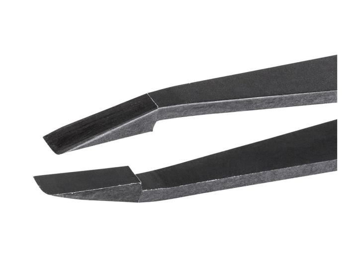 Pincett 115mm kolfiber ESD 130°C - 3.5mm @ electrokit (2 av 3)