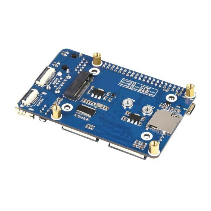 Compute Module 4 Mini Base Board @ electrokit (3 av 10)