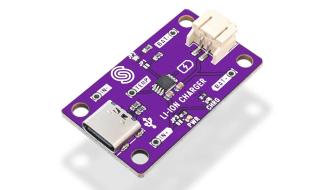 USB-C charger module Li-Ion/LiPo 1A @ electrokit