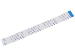 FPC-kabel 20-pol 1.0mm 200mm motsatt-sida @ electrokit