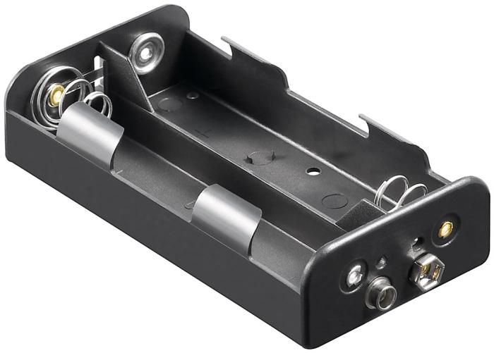 Batterihållare 4x C kontakt (6F22) @ electrokit (1 av 1)