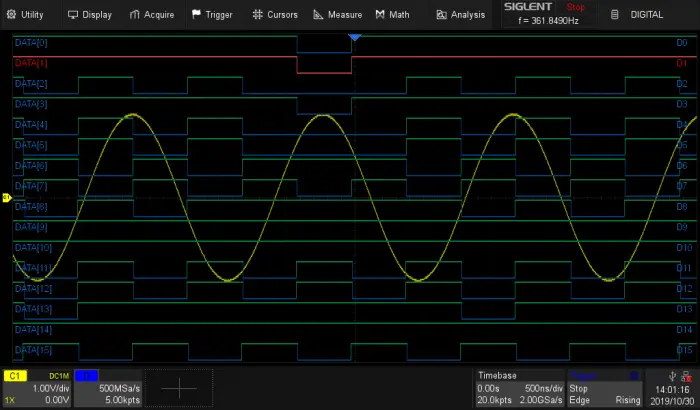 Logic analyzer software license SDS2000XP-16LA @ electrokit (1 av 1)