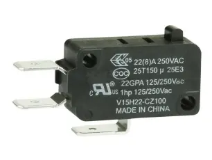Mikrobrytare V15 250VAC 26A @ electrokit